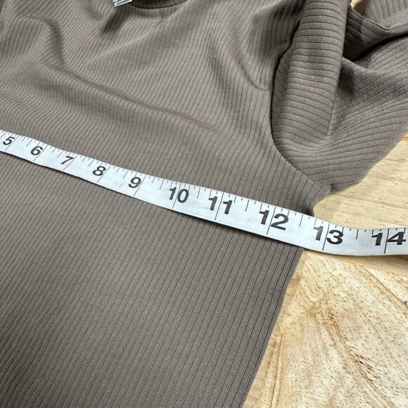 Athleta Renew Seamless Mock Neck Top Pyrite Women's Size XXS New With Tags - Picture 10 of 11